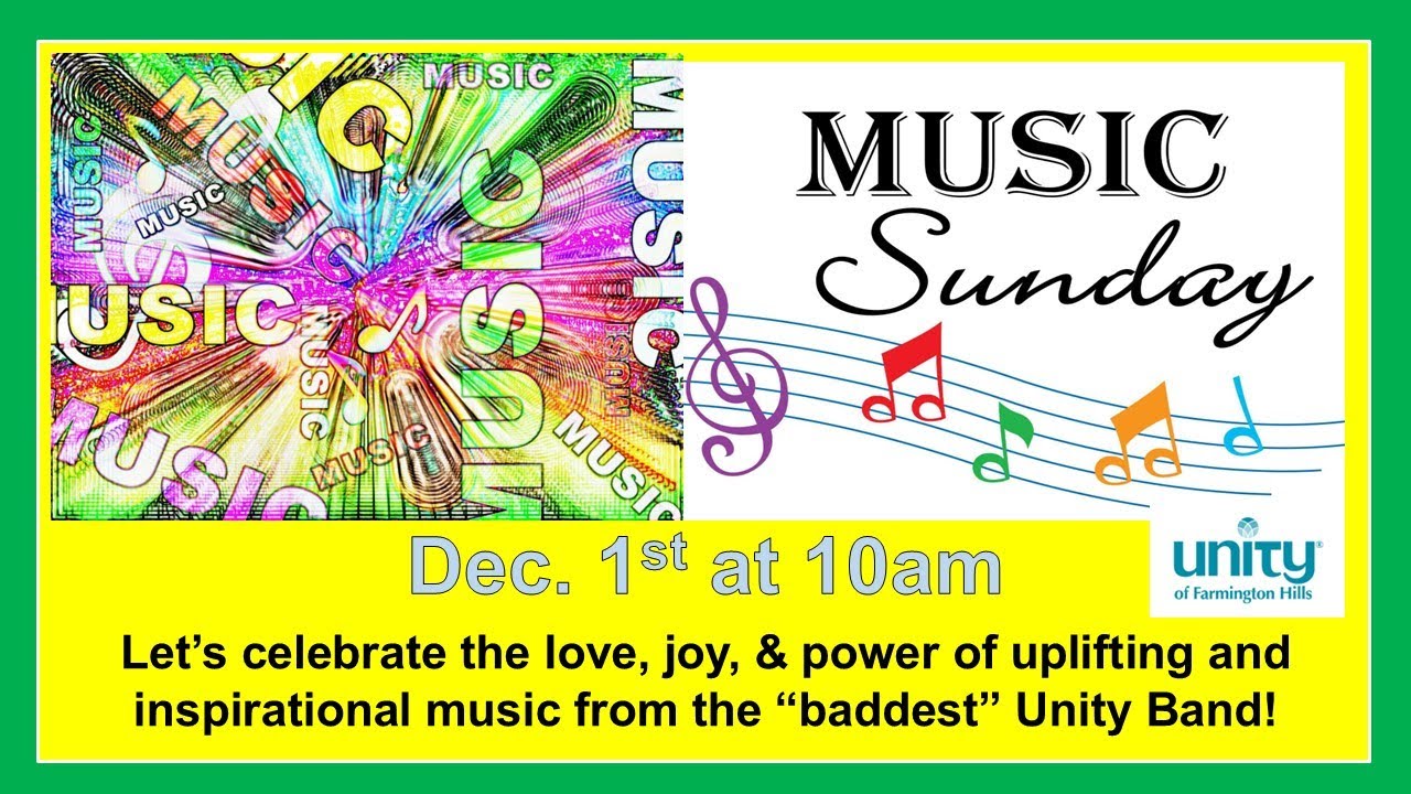 Music Sunday 12.1.24